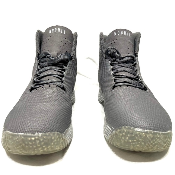 NOBULL Men’s Outwork High-Top Training Shoes – Charcoal Gray (Like New) - Picture 1 of 11